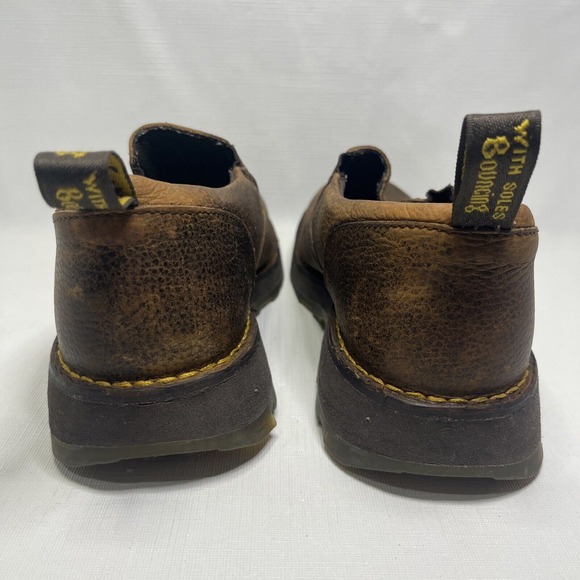 Dr. Martens Maclean Slip On Brown Loafers Mens Shoes Size 10 Air Wair 1990s Y2K
